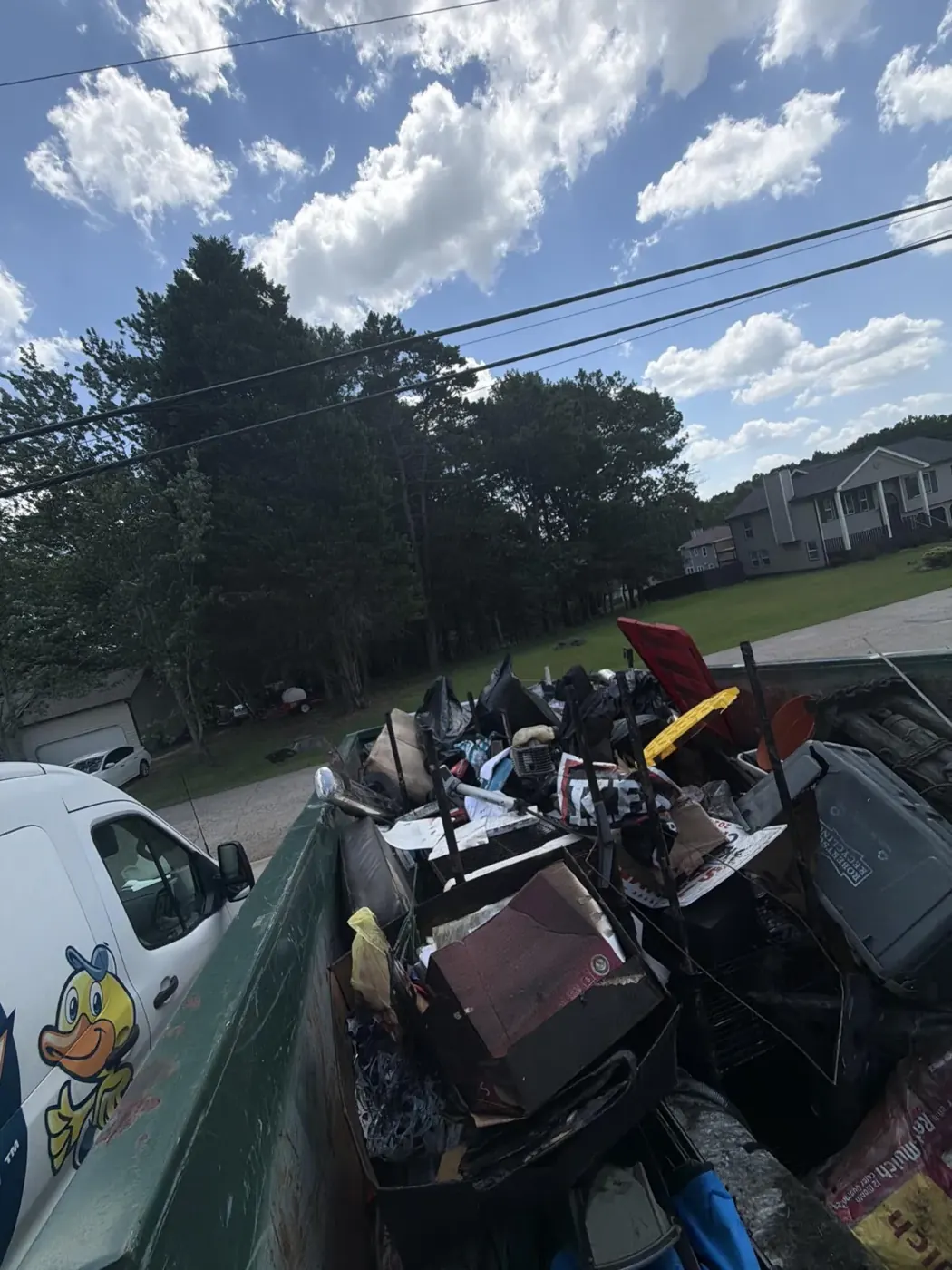 Fire damage cleanup in Dacula, GA (2)