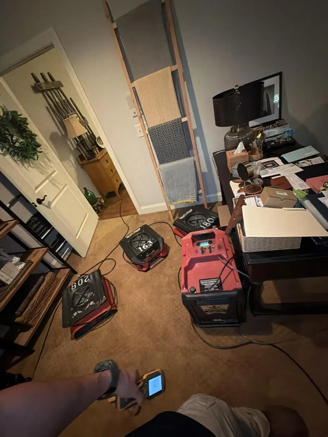 Water damage drying and fogging in Canton, GA (3)