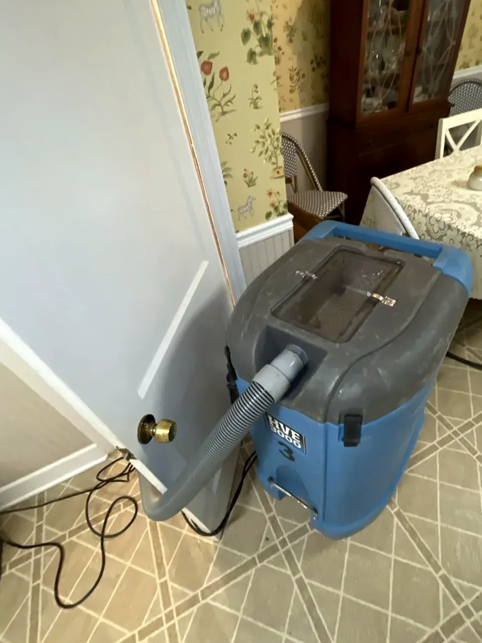 Flooded basement drying in Alpharetta, GA (2)