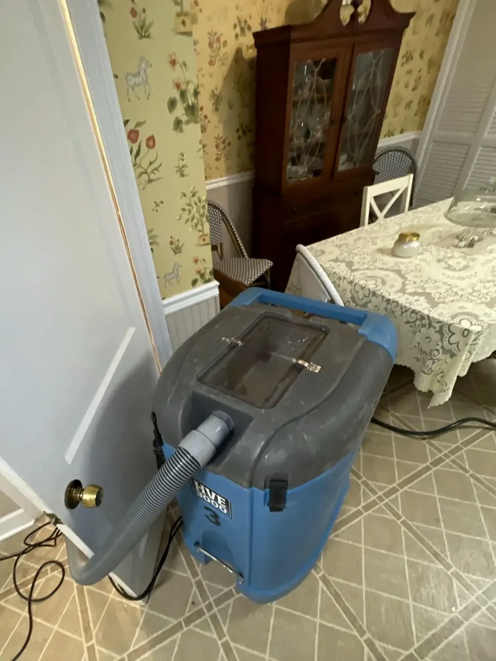 Flooded basement drying in Alpharetta, GA (2)