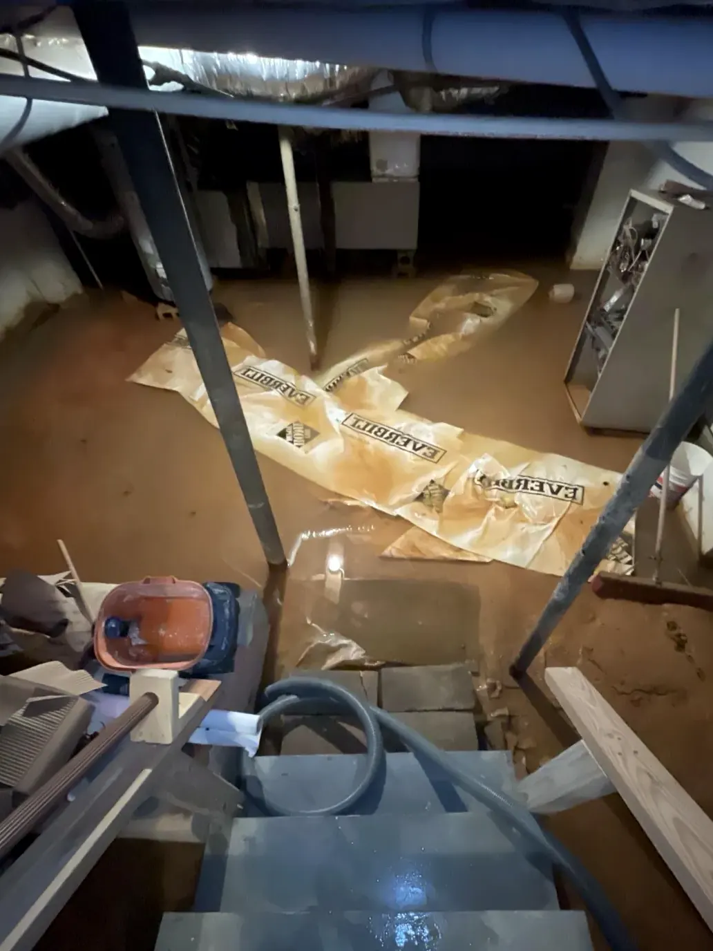 Flooded basement drying in Alpharetta, GA (3)