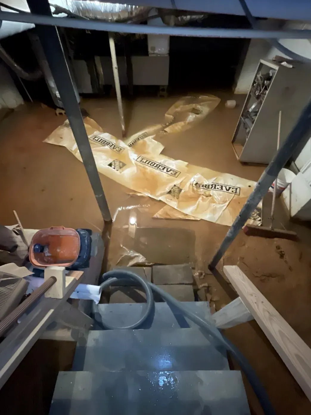 Flooded basement drying in Alpharetta, GA (3)